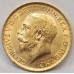 GREAT BRITAIN UK 1913 . ONE 1 SOVEREIGN . GOLD COIN
